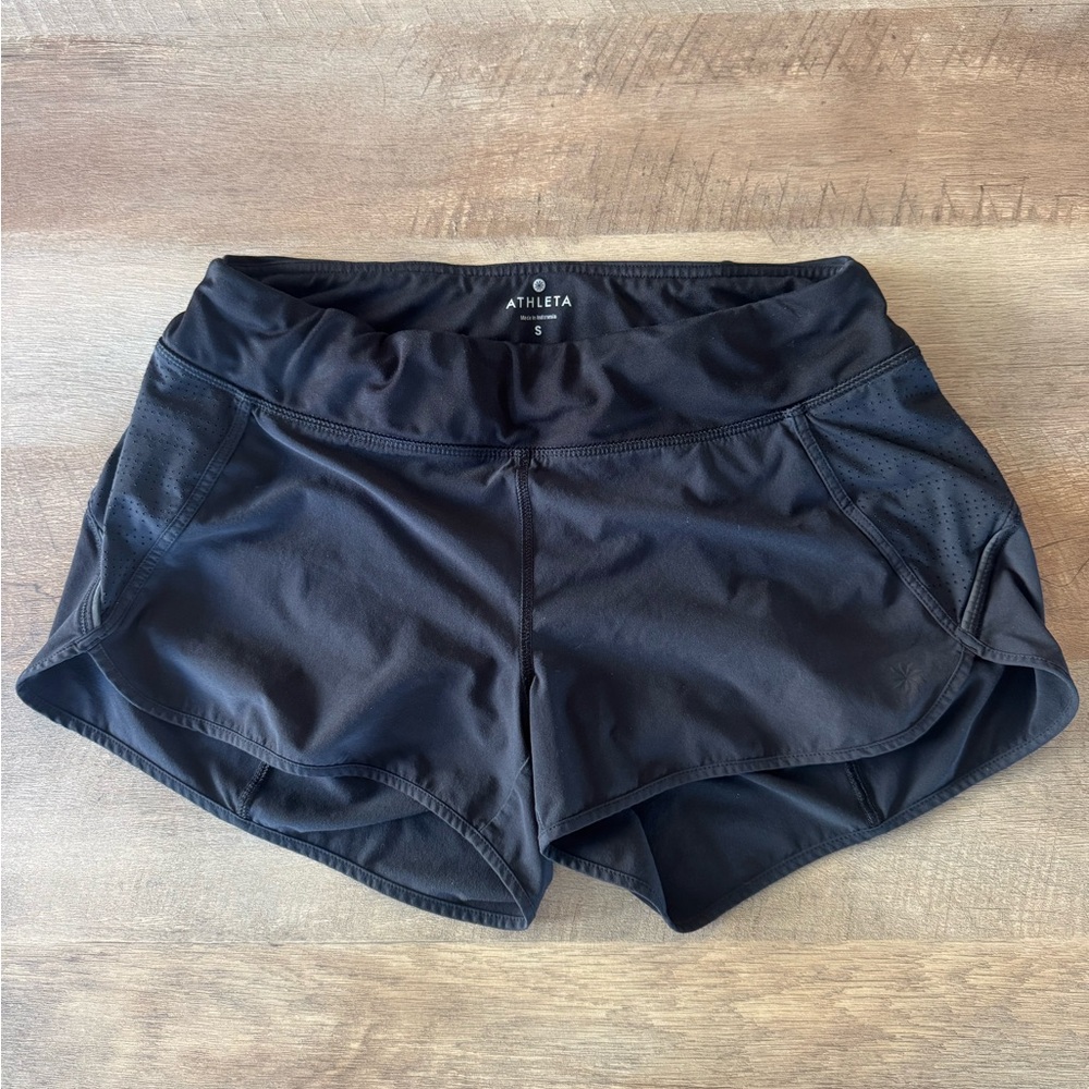 Athleta Women's Black Running Shorts Size Small